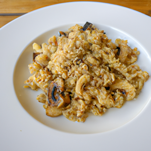 Wild Mushroom Quinoa Carbonara Recipe | Delicious Savory Italian Dish