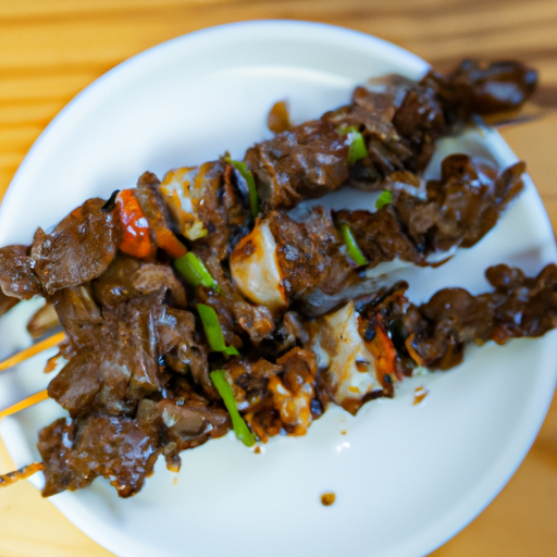 Korean Bulgogi Chicken Skewers Recipe