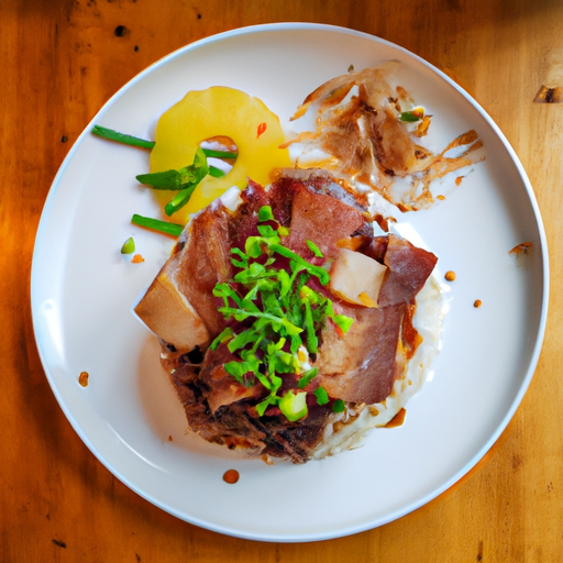 Asian-Style Pork Belly & Pineapple Rice Recipe