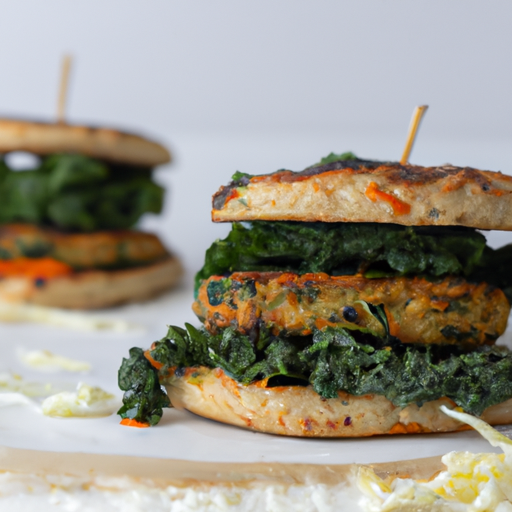 “Crispy Kale and Lentil Burgers Recipe”