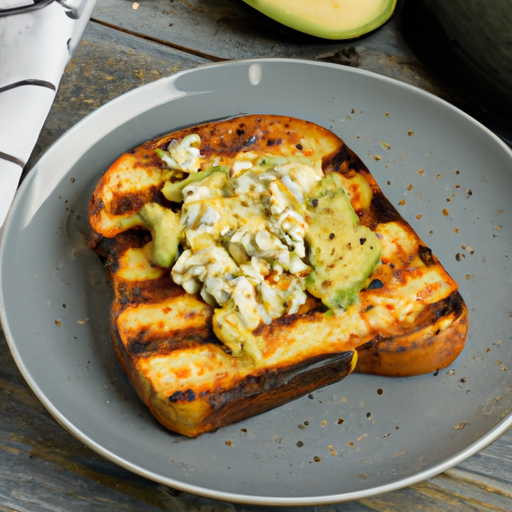 “Grilled Cheese Avocado Toast Recipe”