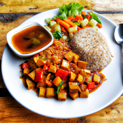 “Spicy Tofu Fried Rice Recipe”