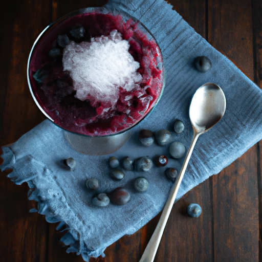 Refreshing Blueberry Granita Recipe – Perfect for Summer Desserts