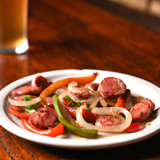 Best Ever Beer Sausage and Peppers Recipe: How to Make Sausage with Peppers, Onions, and Beer