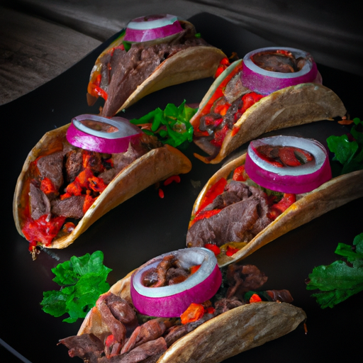 “Get Your Fangs in Our Vampire Steak (aka Vampire Tacos) Recipe” – A Bloodcurdlingly Delicious Delight