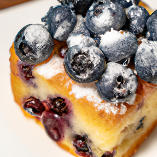 Moist and Delicious Blueberry Cake Recipe That Melts in Your Mouth