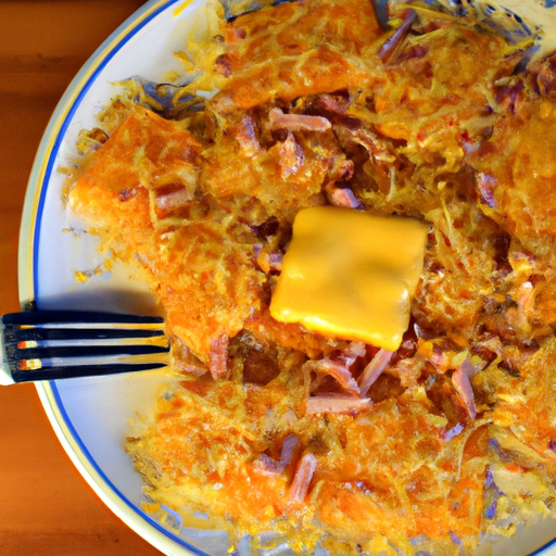 “Ham and Cheese Hash Brown Cubes Recipe: Easy School Lunch Idea”