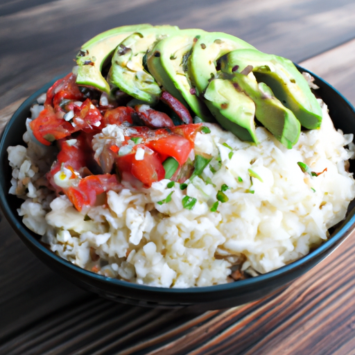 Tepary Bean and Rice Bowl.