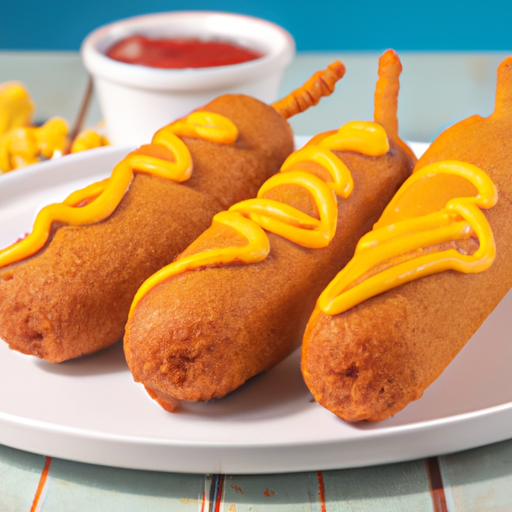 Flamin' Hot Cheetos corn dogs