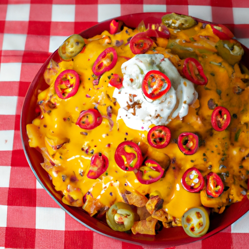 Flamin' Hot Cheetos nachos