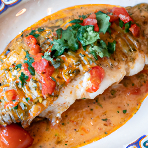 Lingcod with Tomato and Olive Sauce