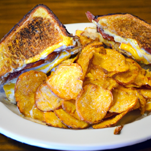 Grilled Cheese with Canadian Bacon