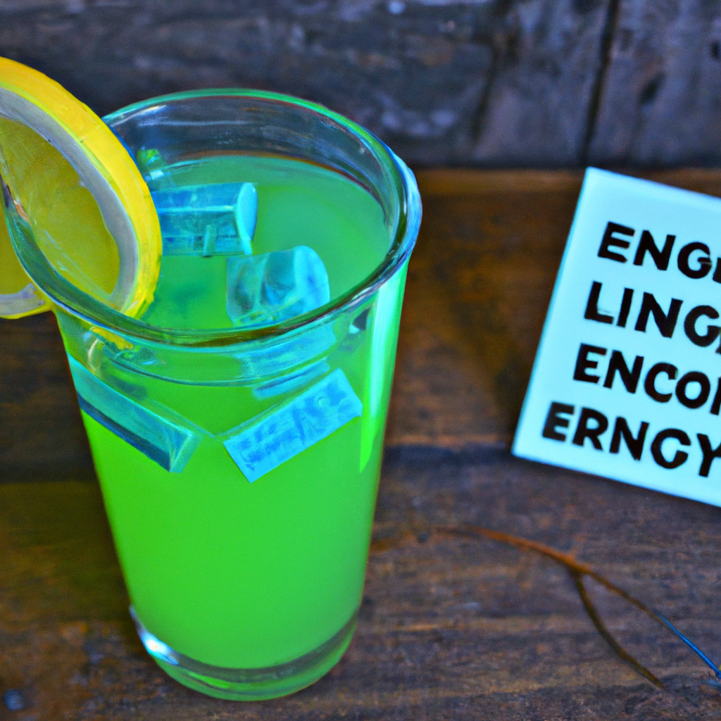 Get Energized with Our Electric Lemonade Energy Drink Recipe – The Perfect Refreshing Drink to Fuel Up