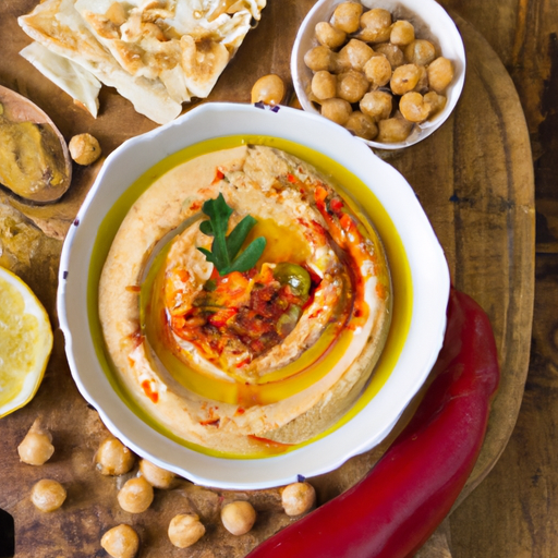Authentic Middle Eastern Hummus Recipe: The Perfect Blend of Chickpeas and Tahini