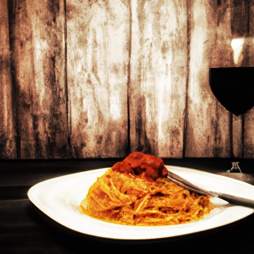 “Indulgent Red Wine Spaghetti with Tomato and Garlic Sauce Recipe”