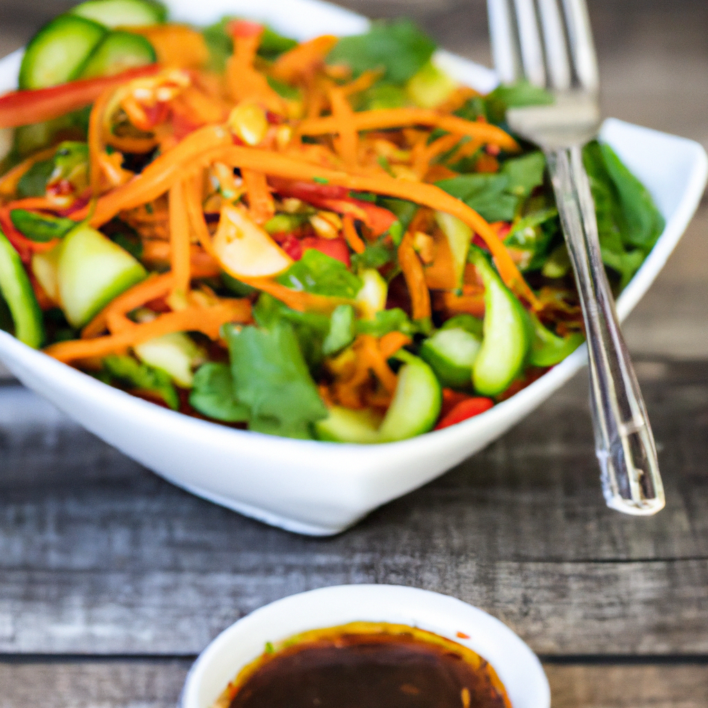 Asian Honey Ginger Dressing: A Sweet and Spicy Recipe