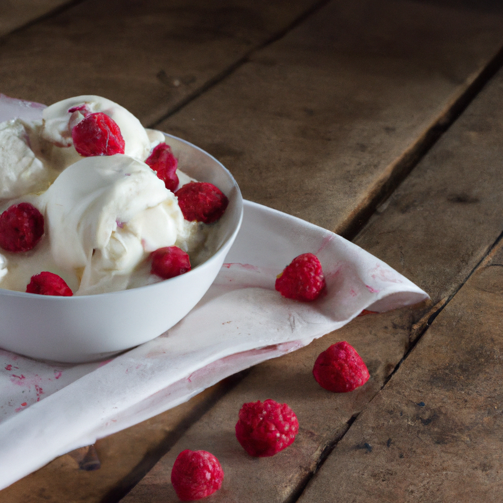 Decadent White Chocolate Raspberry Ice Cream Recipe