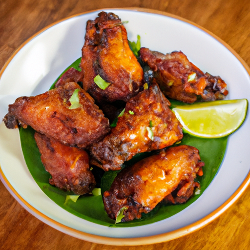 Polynesian Chicken Wings with Brazilian Flavors