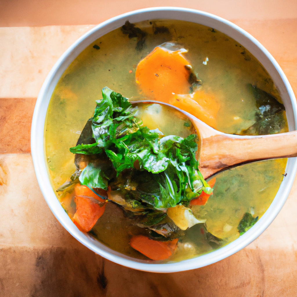 Healthy Detox Vegetable Soup Recipe for Weight Loss and Cleansing.