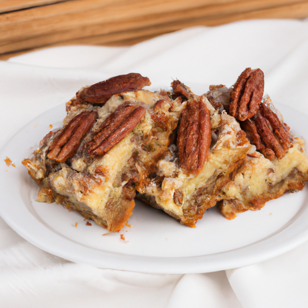 Irresistible Carolina Butter Pecan Cake Bars Recipe with Pecans