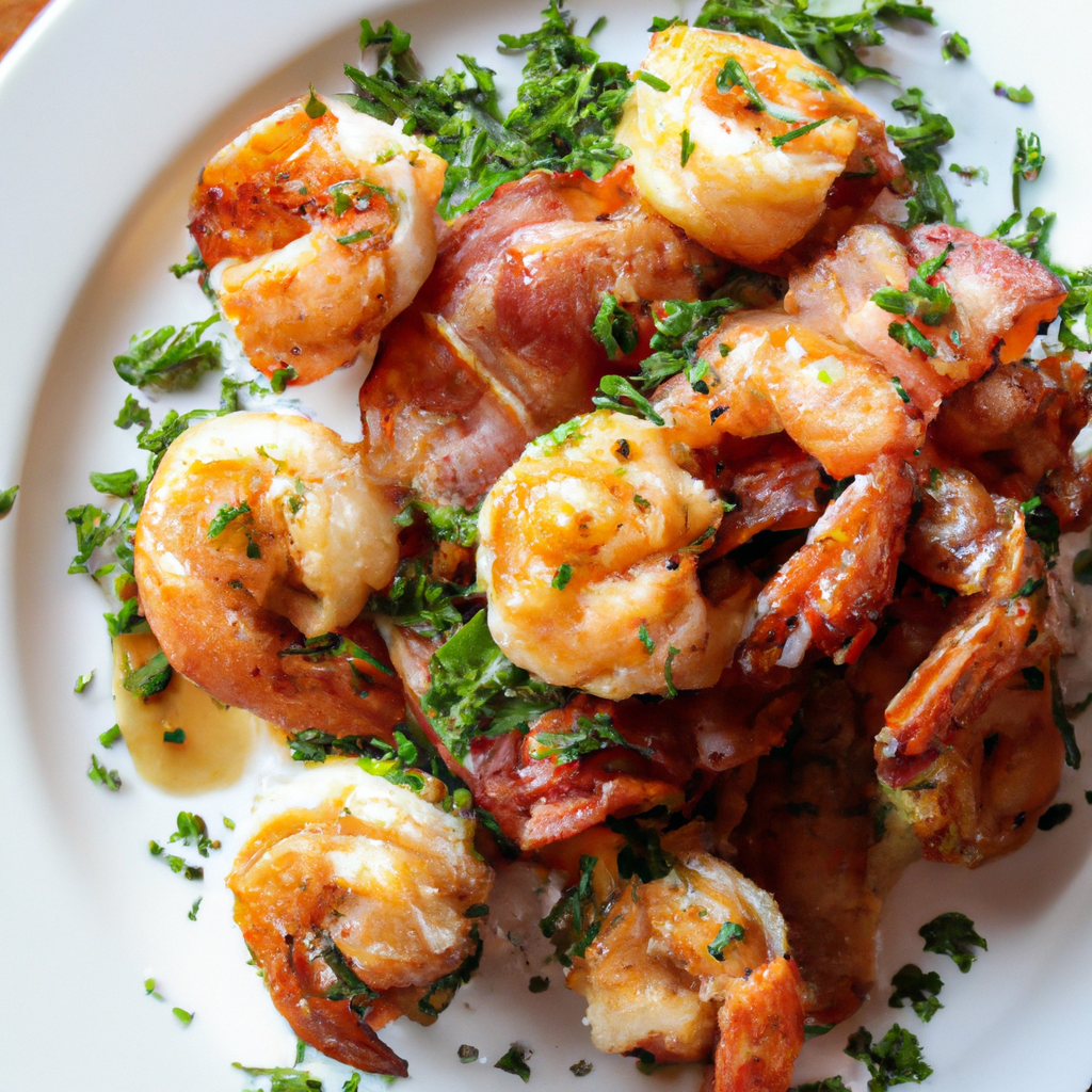 Easy and Delicious Bacon Shrimp Scampi Recipe