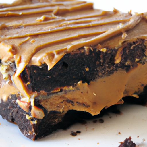 Peanut Butter Triple Layer Brownies