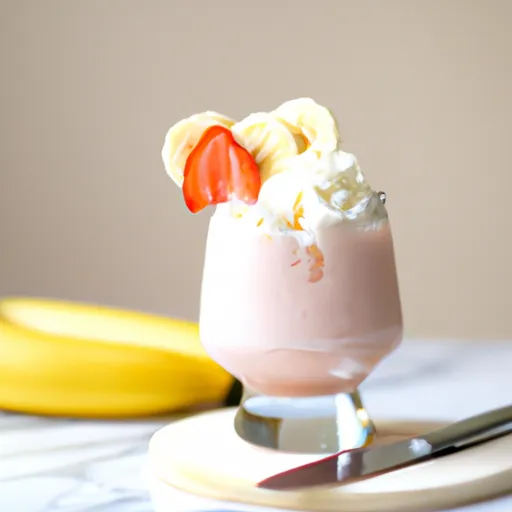 Tasty Creamy Strawberry Banana Smoothie Recipe with Fresh Ingredients