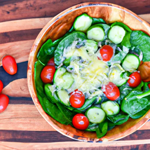 Fresh and Flavorful Herbed Spinach Salad Mix Recipe or Healthy Herbed Spinach Salad Mix for Your Next Meal