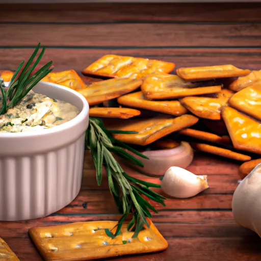 Savory and Creamy Garlic Herb Cheese Dip Recipe