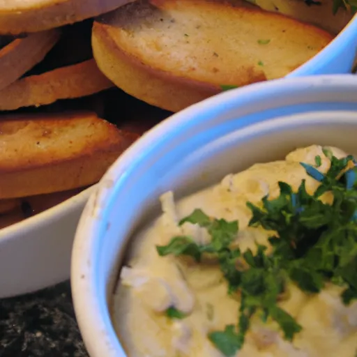 Creamy Garlic Herb Cheese Dip