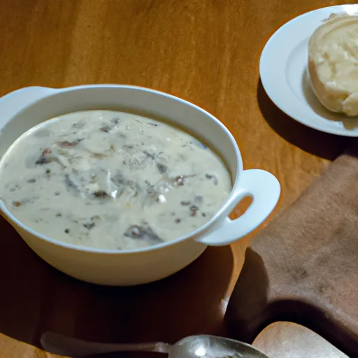 How to make Mushroom and Wild Rice Soup