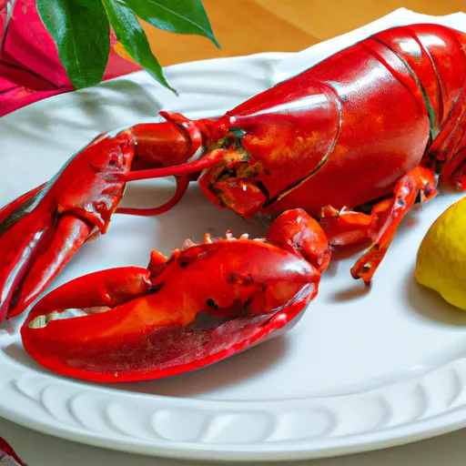 Lobster Poached in Butter