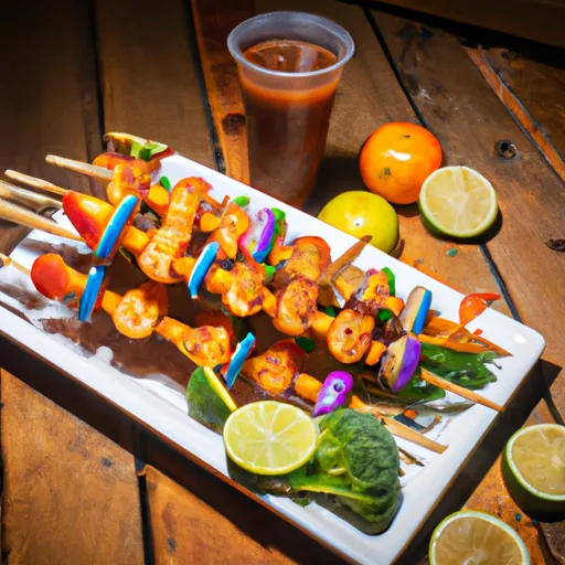 Tasty Grilled Shrimp Skewers Recipe Cooked in the Ninja Foodi