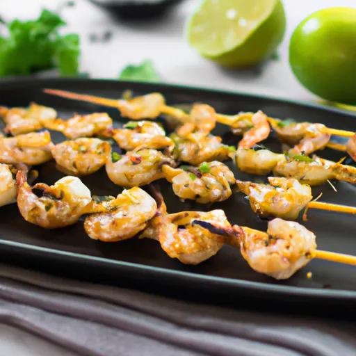 Ninja Foodi Grilled Shrimp Skewers