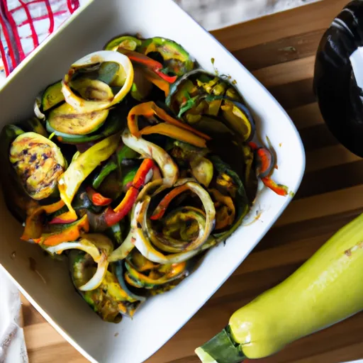 Balsamic Grilled Vegetables in Ninja Foodi