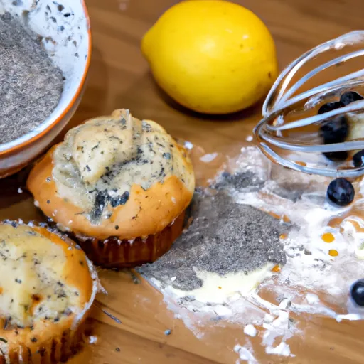 Irresistible Lemon Blueberry Poppyseed Muffins Recipe