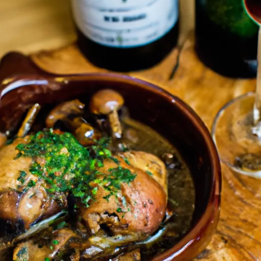 Coq au Vin with Red Wine Sauce Recipe: A Timeless and Flavorful Dish