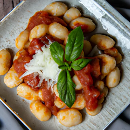 Classic Gnocchi with Tomato Sauce