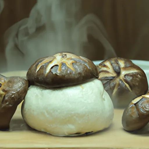 Chinese Mushroom Vegan Steamed Buns Recipe – Healthy & Delicious