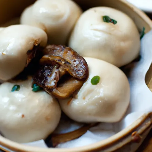 How to make Chinese Vegan Mushroom Steamed Buns