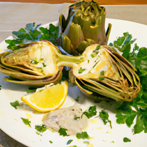 Herb and Garlic Aioli Steamed Artichokes: A Flavorful and Healthy Recipe