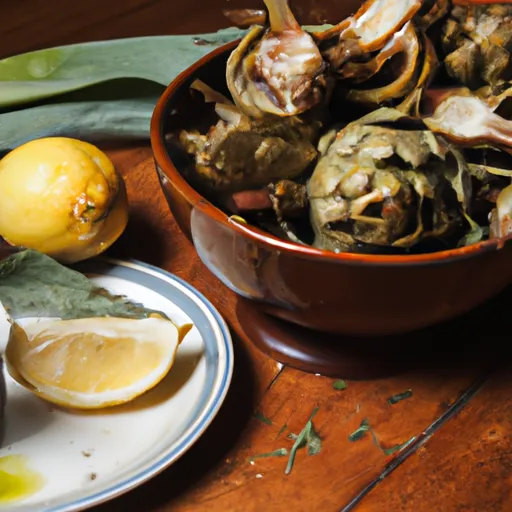 Herb and Garlic Aioli Artichokes