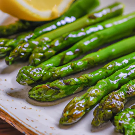 Healthy Lemon Olive Oil Steamed Asparagus Recipe