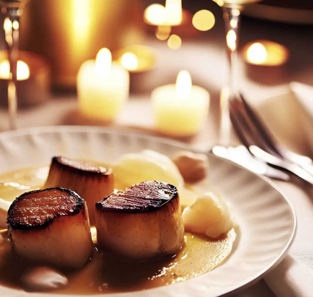 My Heavenly Recipe: Seared Scallops with Champagne Sauce